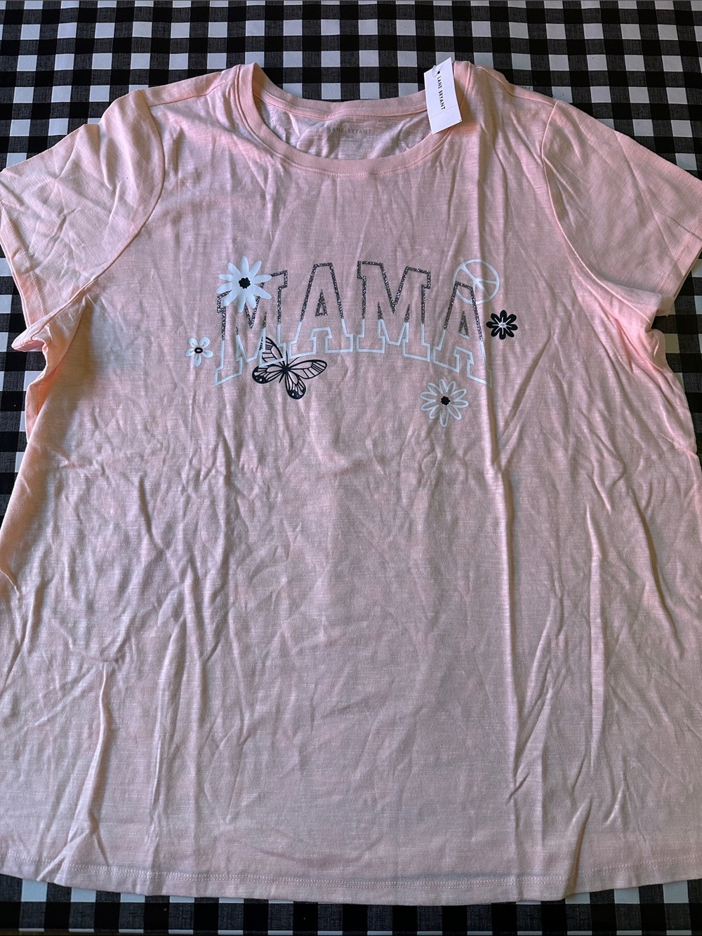 Lane Bryant Pink 'MAMA' Graphic Short Sleeve Tee